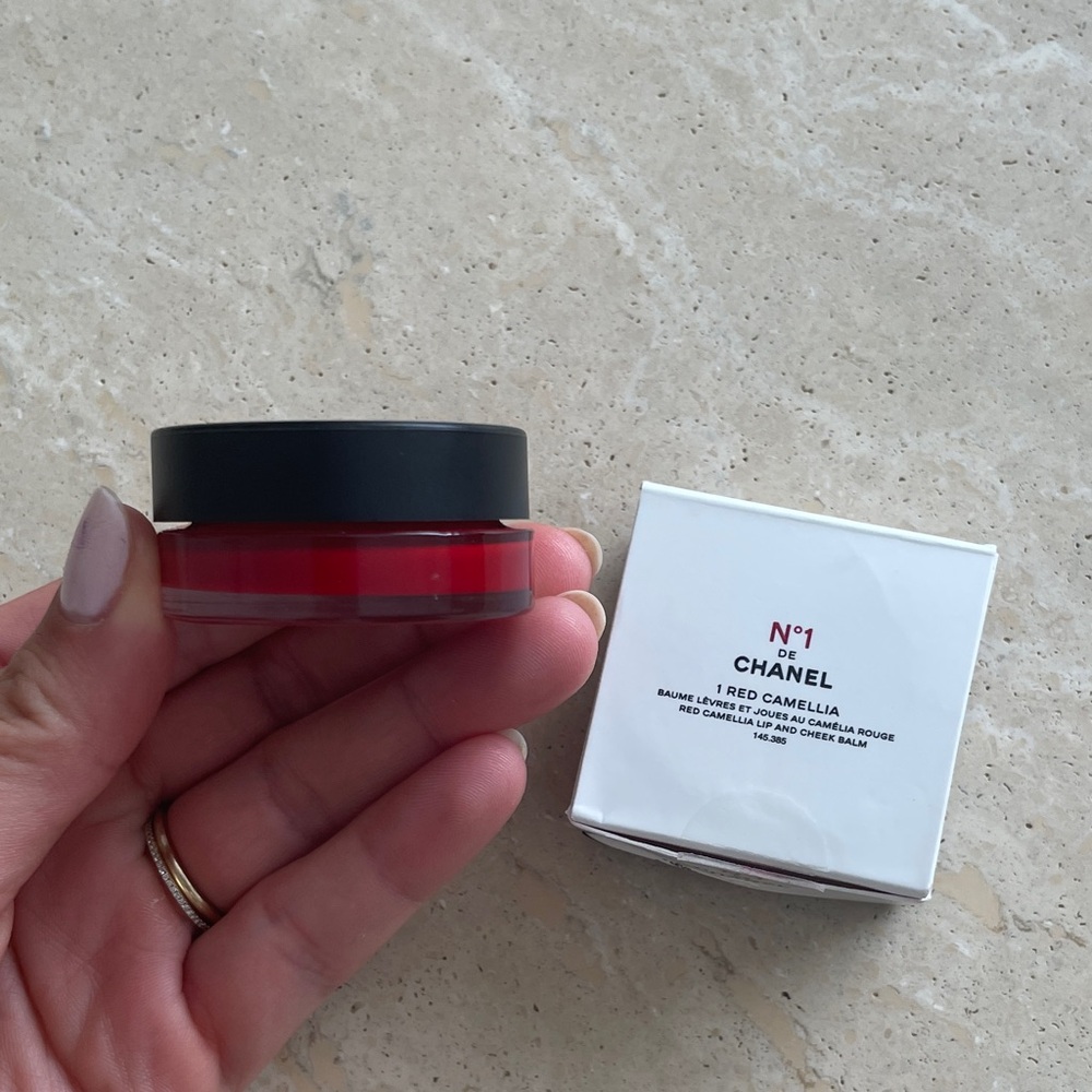 CHANEL Red Camellia lip and cheek balm